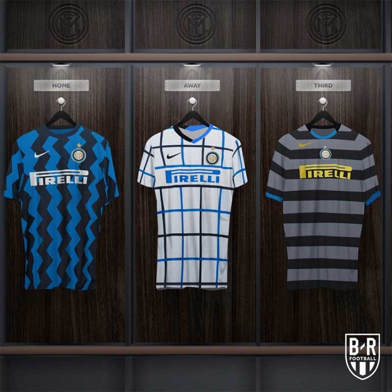 Bộ ba áo đá bóng đẹp nhất hiện nay của Inter Milan