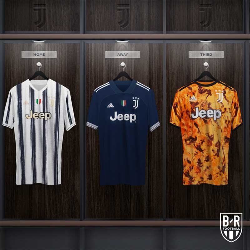 Bộ ba áo đá bóng đẹp nhất hiện nay của Juventus