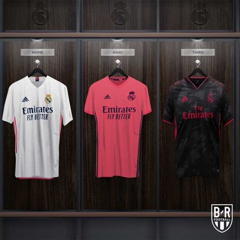 Bộ ba áo đá bóng đẹp nhất hiện nay của Real Madrid