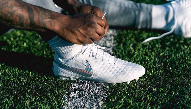 Giày đá bóng da thật Nike Tiempo