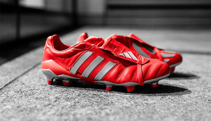 Giày đá bóng Adidas Predator Mania "Red/Metallic Silver"