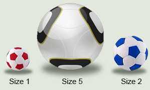 Kích thước tiêu chuẩn của quả bóng đá trong các trận đấu 1