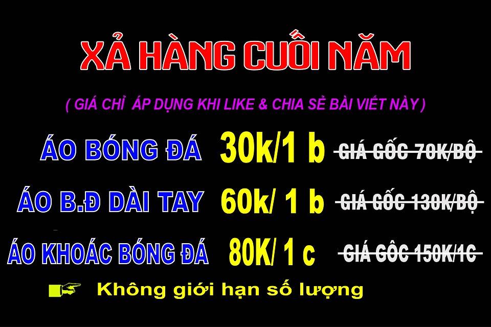 Xả hết hàng rộn ràng đón Tết