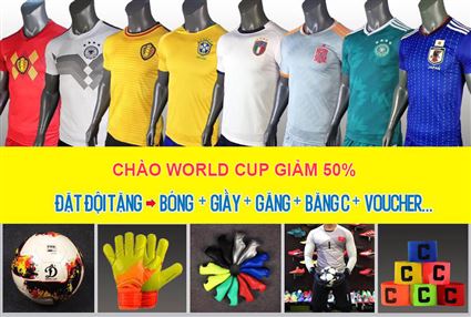 Chào WORLD CUP 2018 - khuyến mãi LỚN NHẤT từ trước đến nay