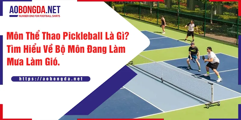 Môn Thể Thao Pickleball Là Gì? Tìm Hiểu Về Bộ Môn Đang Làm Mưa Làm Gió