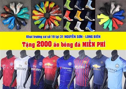 Địa chỉ mua áo bóng đá tại Long Biên giá rẻ