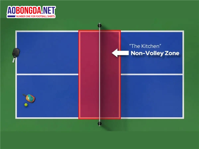 Non-Volley Zone (Bếp) Là Gì ? – Tầm Quan Trọng Của Khu Vực Này Trong Pickleball