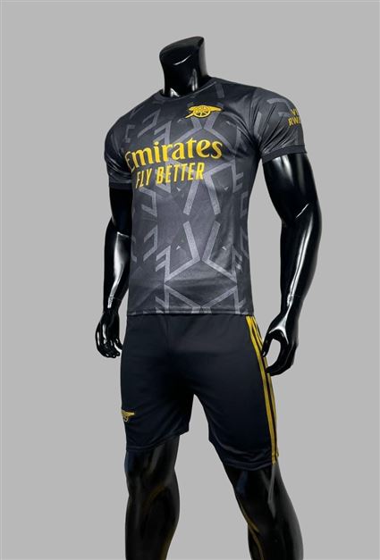 Áo Bóng Đá CLB Arsenal đen sân khách mùa giải 2022-2023