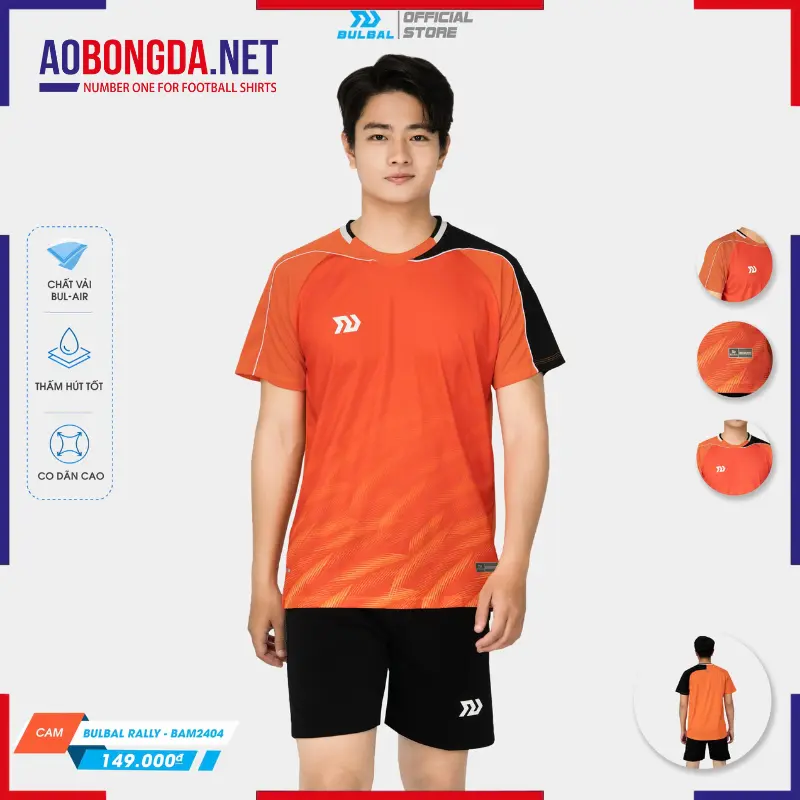 Áo Cầu Lông Bulbal SS24-BAW2404 Nam Cam