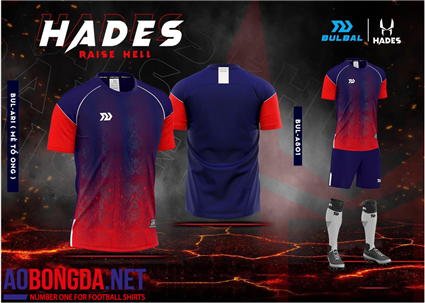 Áo Bóng Đá không logo Bulbal Hades xanh đen