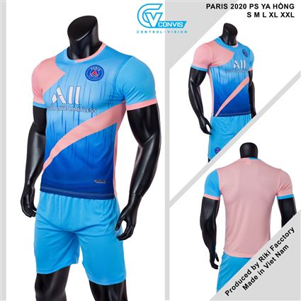 Áo Bóng Đá PSG ps ya hồng  2020-2022