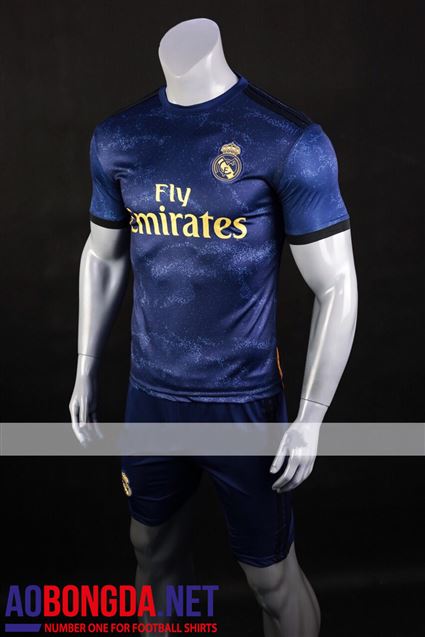 Áo Real Madrid tím than sân khách 2019-2020