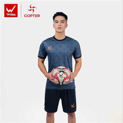 Áo bóng đá Wika Copter Đen 5