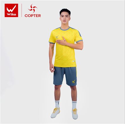 Áo bóng đá Wika Copter Vàng 4
