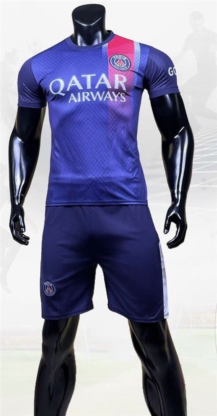 Áo Bóng Đá CLB PSG Xanh Đen 2023-2024