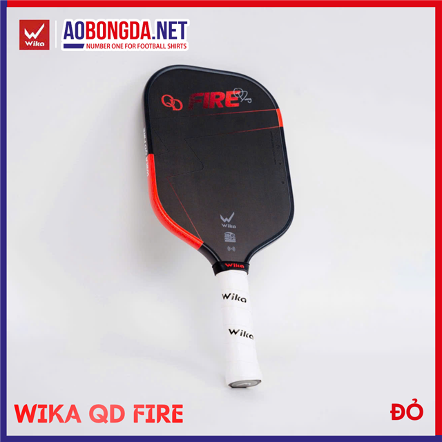 Vợt Pickleball Wika QD Fire Đỏ