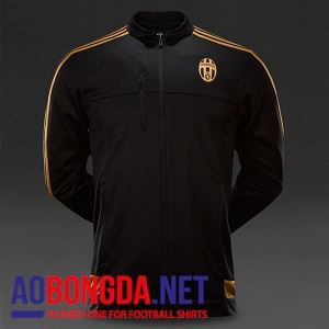 Áo khoác bóng đá Juventus đen 2017