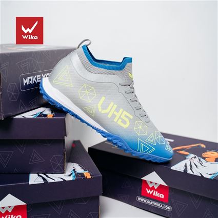 Giầy Bóng Đá Wika VH5 Bạc 5