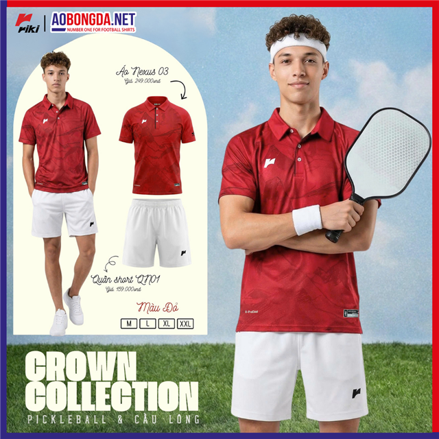 Áo Thể Thao Riki Nexus 03 Đỏ