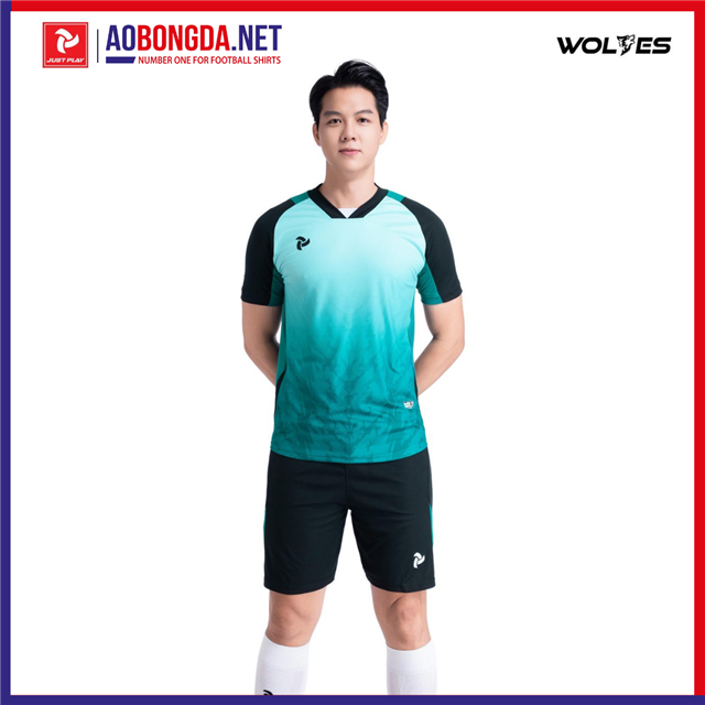 Áo Bóng Đá Không Logo Justplay Wolves Lông Công