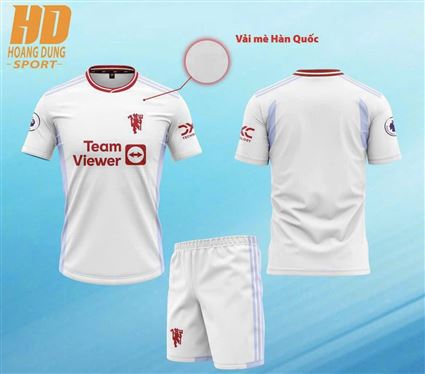 Áo Bóng Đá Manchester United Trắng Sân Khách 2023-2024