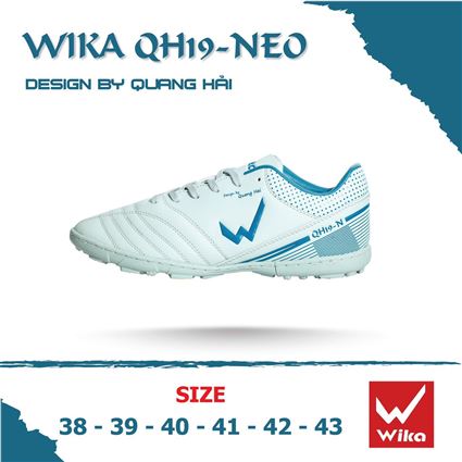 Giày Wika Quang Hải QH19 Neo Xám