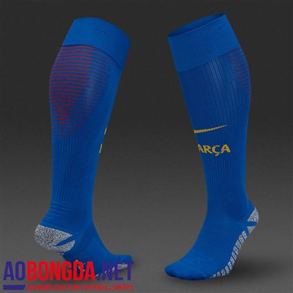 Tất chống trơn bóng đá clb Barca màu giải 2016-2017