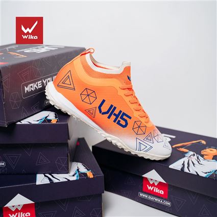 Giầy Bóng Đá Wika VH5 Cam 5