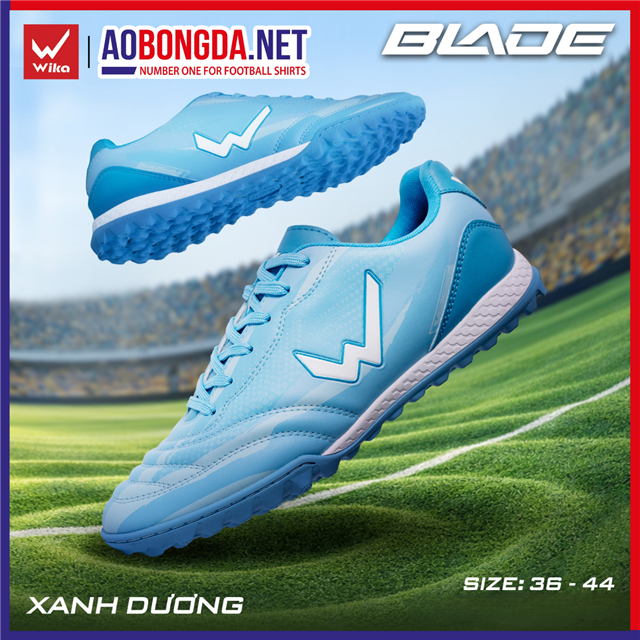 Giày Bóng Đá Wika Blade Xanh Dương
