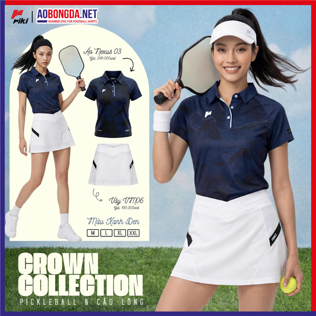 Áo Thể Thao Riki Nexus 03 Xanh Đen