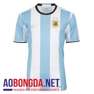 Mẫu áo Argentina sân nhà Copa America mùa 2016 - 2017