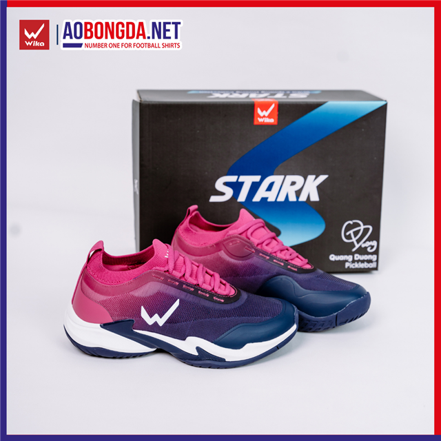 Giày Thể Thao Wika Stark Xanh Hồng