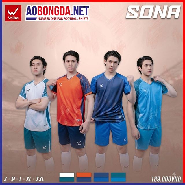 Áo Bóng Đá Không Logo Wika Sona 
