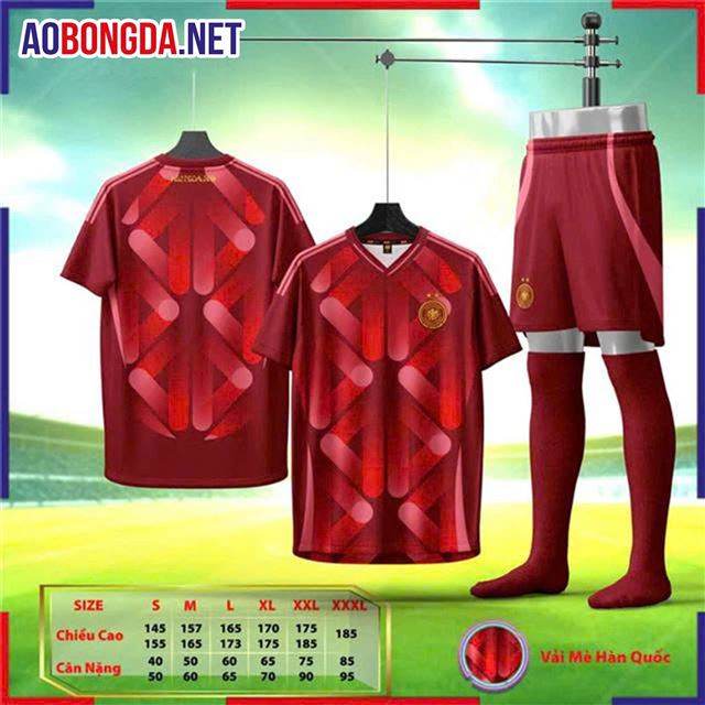 Áo Bóng Đá Đội Tuyển Đức Đỏ World Cup 2026–2027