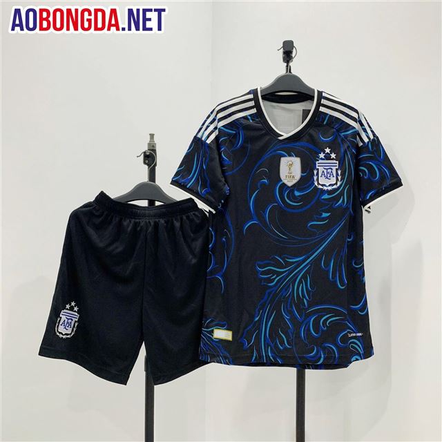 Áo Bóng Đá Đội Tuyển Argentina Đen World Cup 2026-2027
