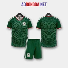 Áo Bóng Đá Đội Tuyển Mexico Rêu World Cup 2026-2027