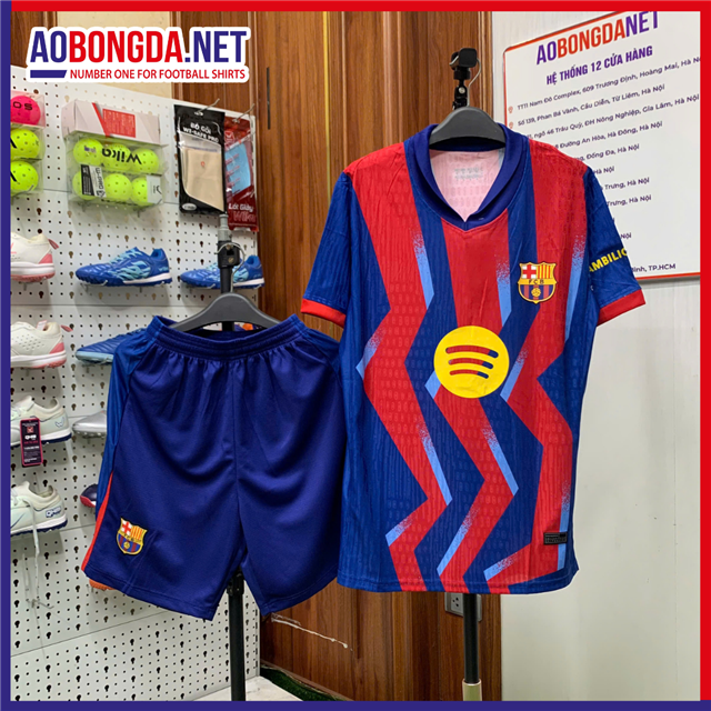 Áo Bóng Đá Câu Lạc Bộ Barca Fan 2 2026-2027