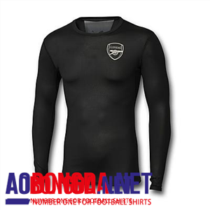 Áo lót body dài tay Arsenal đen