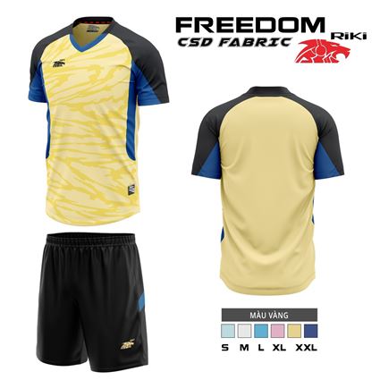 Áo bóng đá Riki Freedom vàng