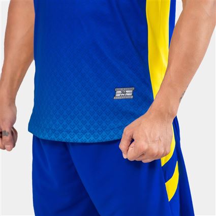 Áo bóng đá không logo Bubal 6City Đà Nẵng xanh dương 1