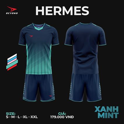 Áo Không Logo Beyono Hermes Xanh Mint