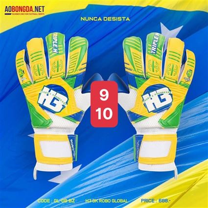Găng tay H3 robo global Brazil vàng