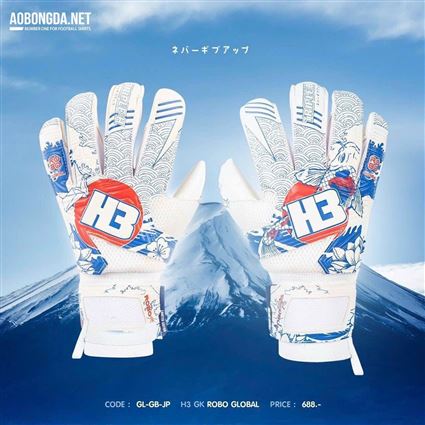 Găng tay H3 robo global Nhật Bản trắng