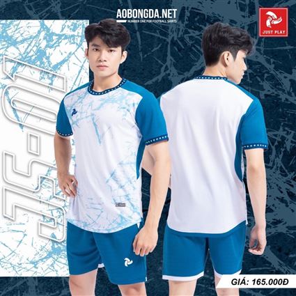 Áo Không logo Justplay JS-01 Trắng