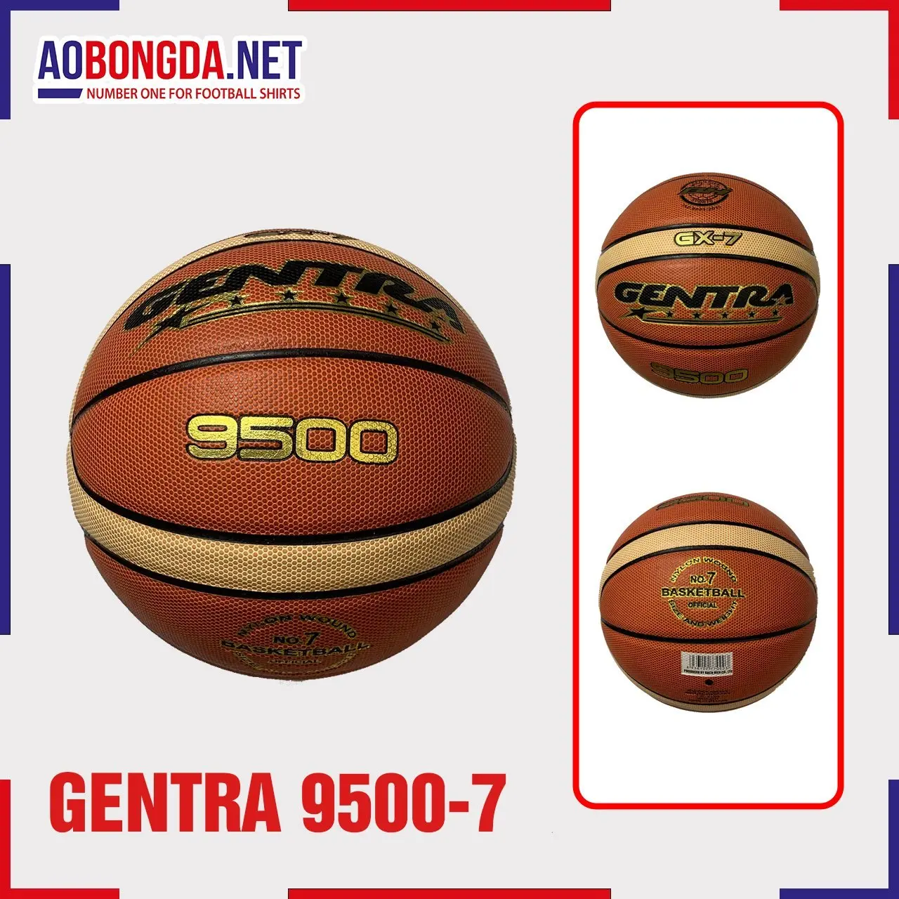 Quả Bóng Rổ Bách Hiền số 7 PU Gentra Cao Cấp 9500