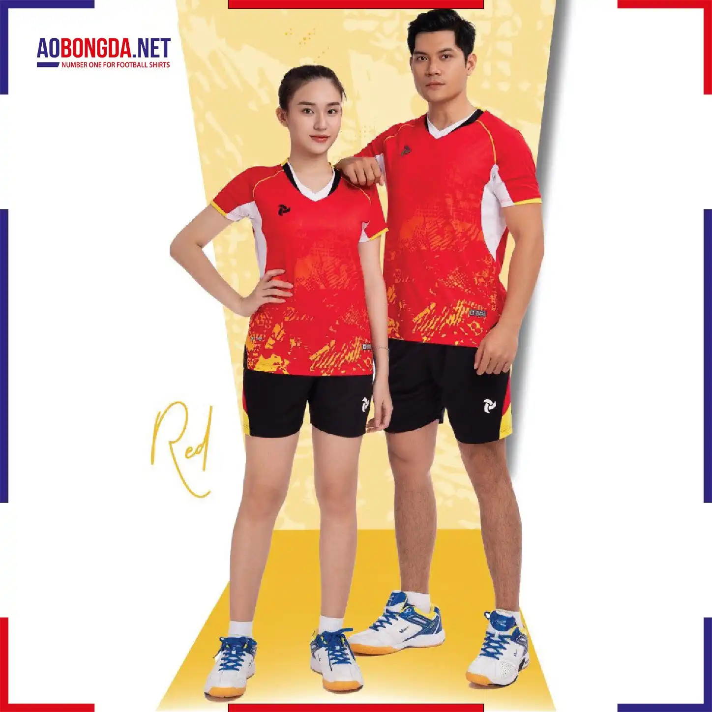 Áo Bóng Chuyền Justplay Benteyo Đỏ