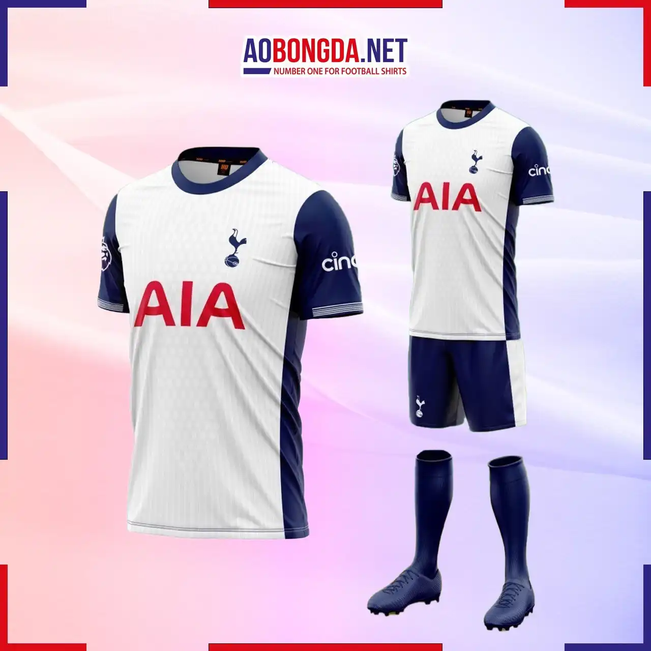 Áo Bóng Đá Câu Lạc Bộ Tottenham Trắng Sân Nhà 2024-2025