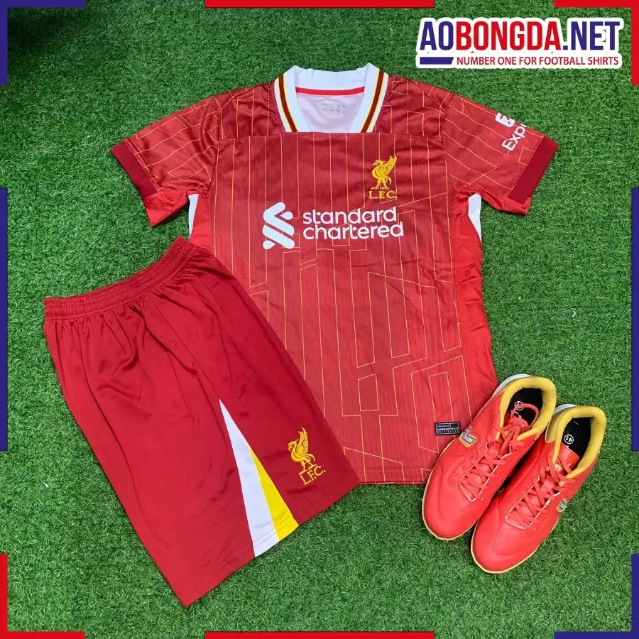 Áo Bóng Đá Câu Lạc Bộ Liverpool Đỏ 2024-2025