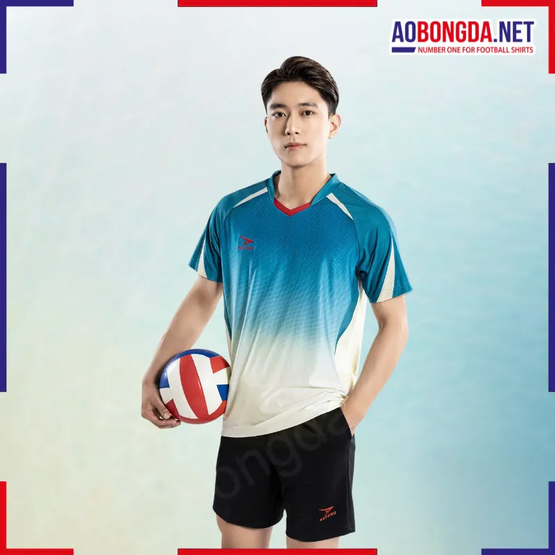 [SALE] Bộ Bóng Chuyền Beyono Wave Nam Kem