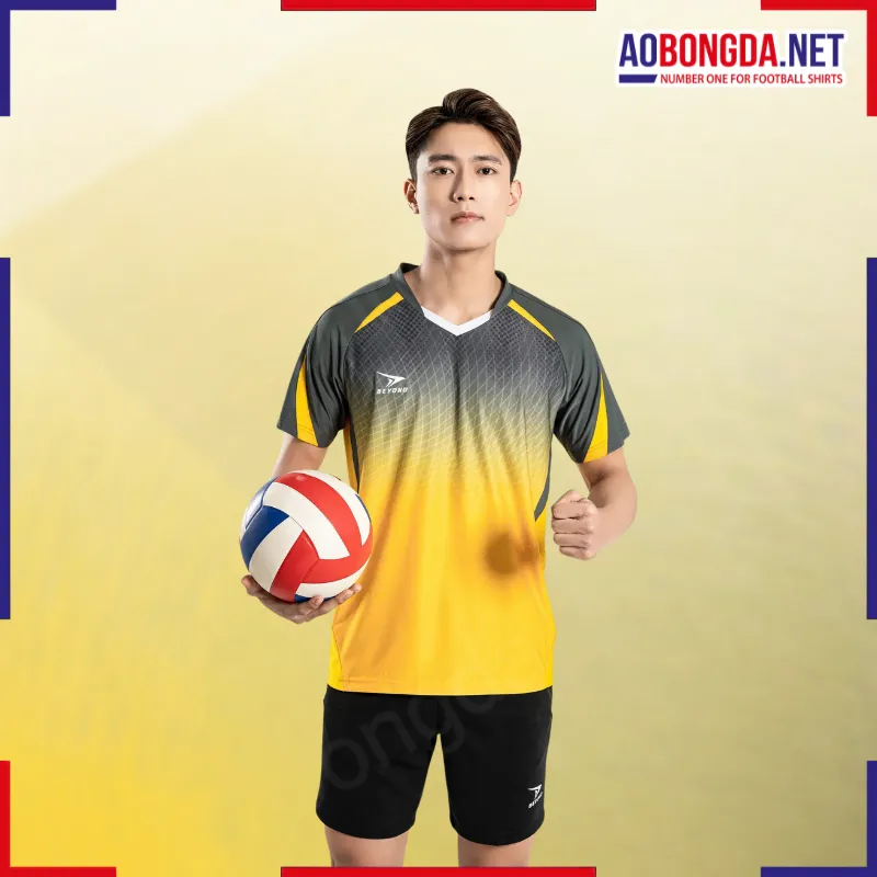 [SALE] Bộ Bóng Chuyền Beyono Wave Nam Vàng